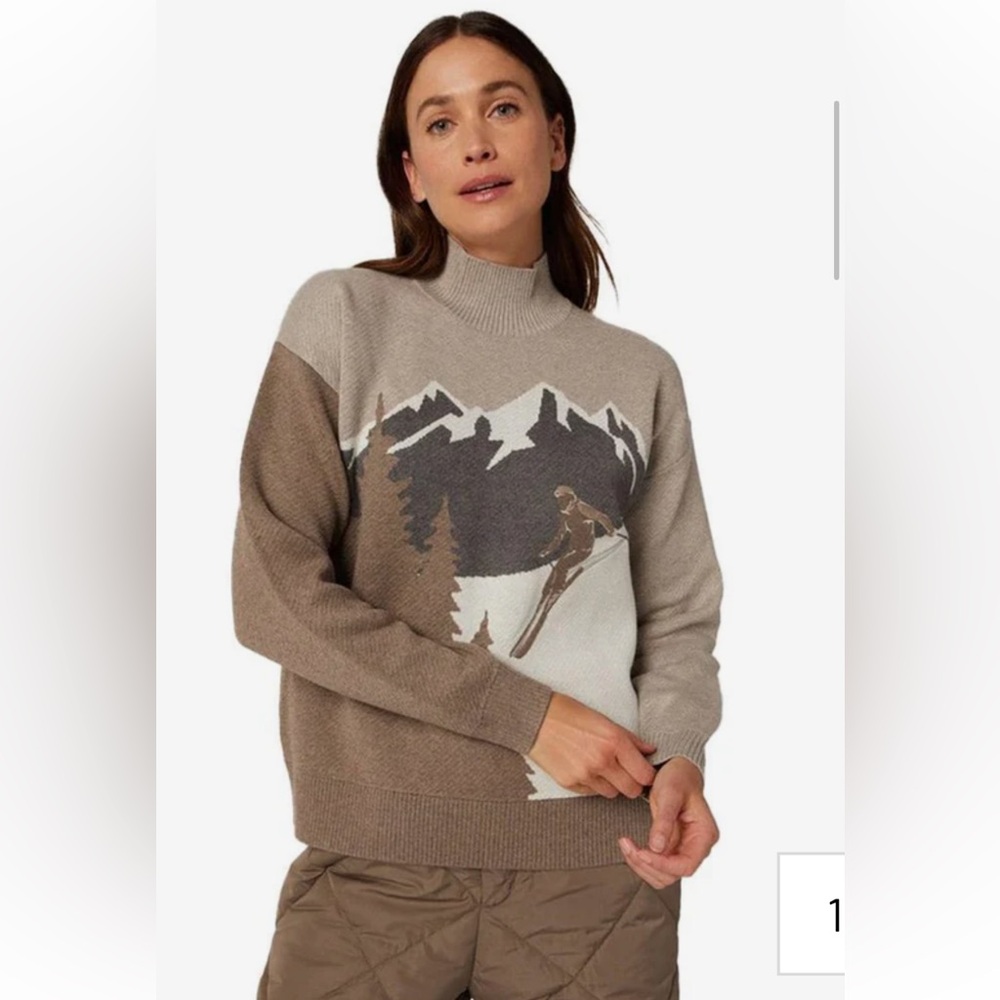 Alp N Rock Portia Mock neck sweater size L